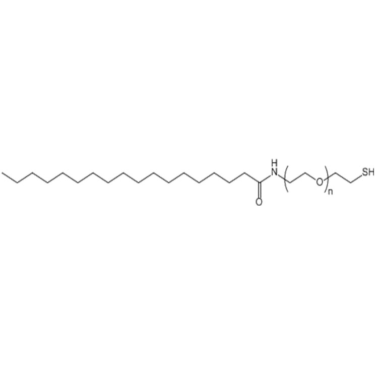 Stearic acid-PEG-Thiol，STA-PEG-SH，MW：3400